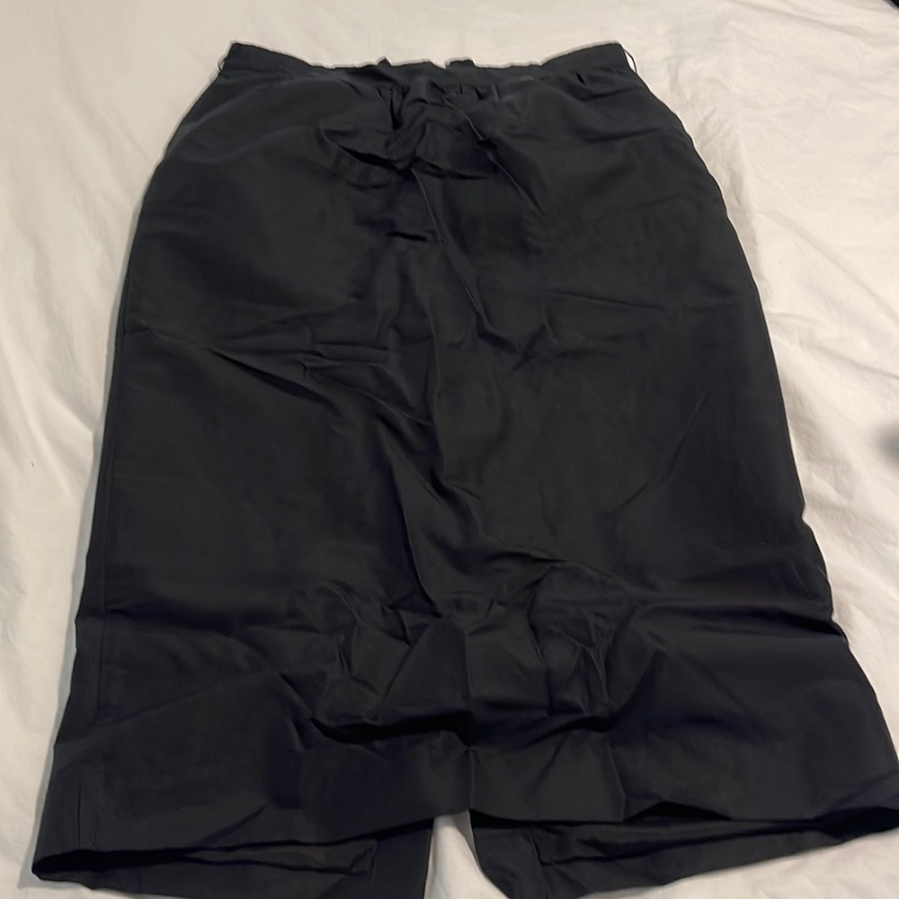 JCrew straight, long pencil skirt